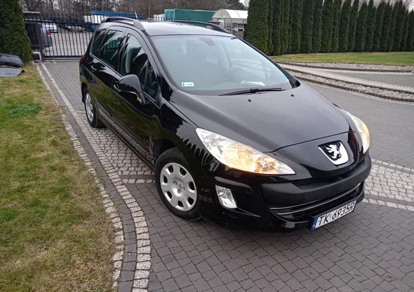 sędziszów Peugeot 308 cena 9300 przebieg: 263222, rok produkcji 2009 z Sędziszów